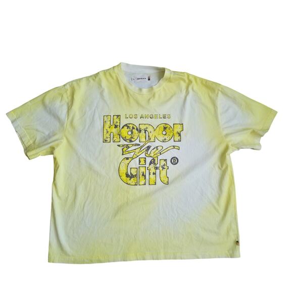 Honor The Gift Other - Honor The Gift Summer Retro Tee Electric White T-Shirt Men Sz XXL HTG210293